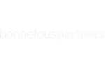 Logo Bonnefous Partners sur fond noir